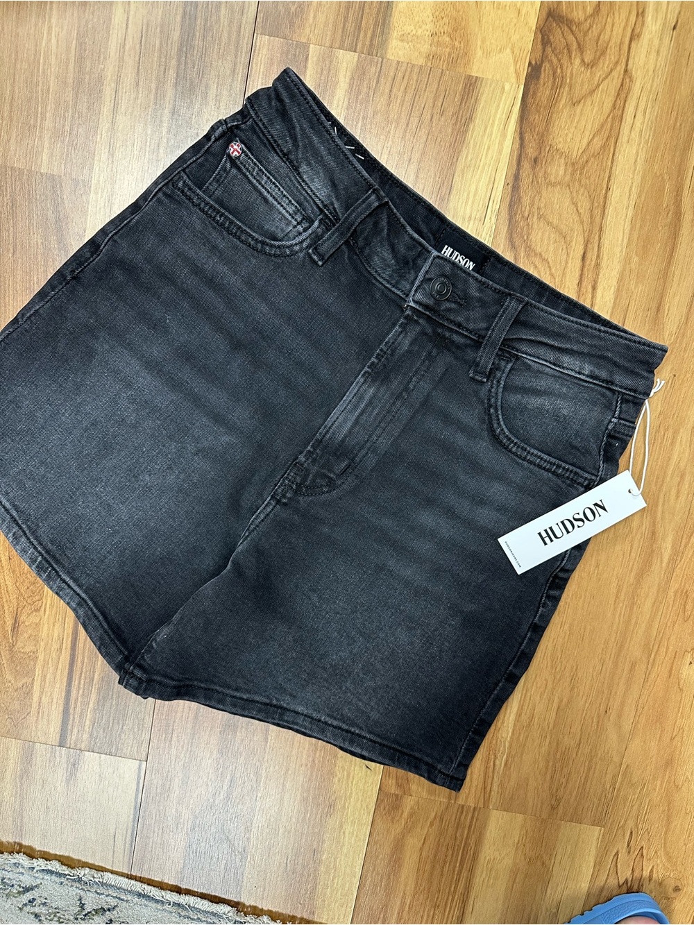 NWT Hudson Jeans High waisted and relaxed inseam - Black Denim Jeans